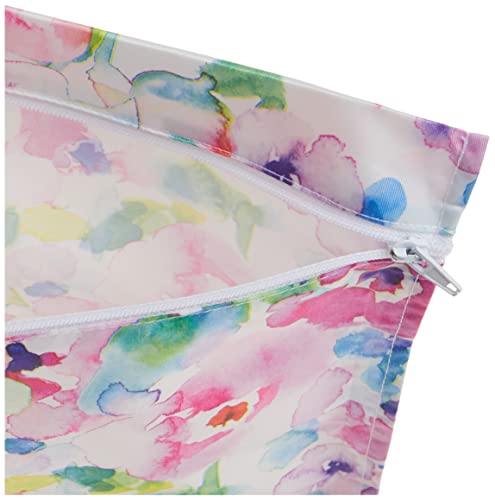 Bumkins Waterproof Wet Bags for Baby, Travel, Swimsuit, Cloth Diapers, Pump Parts, Gym Clothes, Toiletries, Strap to Stroller, Zipper Reusable Bag, Packing Pouch