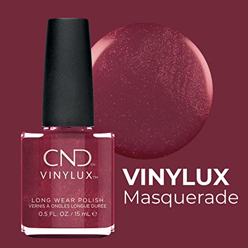 CND Vinylux Longwear Red Nail Polish, Gel-like Shine and Chip Resistant Color, 0.5 Fl Oz