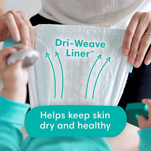 Diapers Size 4, 186 Count - Pampers Baby Dry Disposable Baby Diapers (Packaging and Prints May Vary)