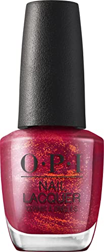 OPI Infinite Shine 2 Long-Wear Lacquer, I’m Really an Actress, Red Long-Lasting Nail Polish, Hollywood Collection, 0.5 fl oz