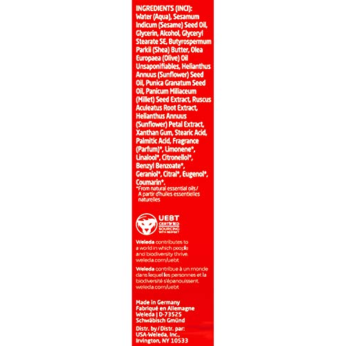 Weleda Regenerating Pomegranate Hand Cream, 1.7 Ounce