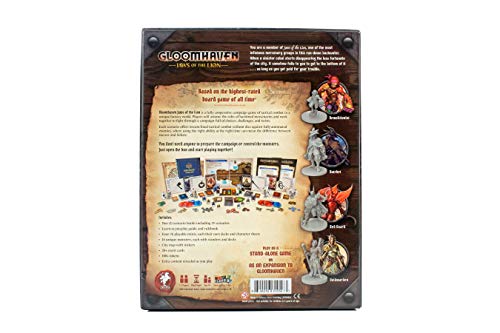 Cephalofair Games Gloomhaven: Jaws of The Lion Strategy Boxed Board Game for Ages 14 and up