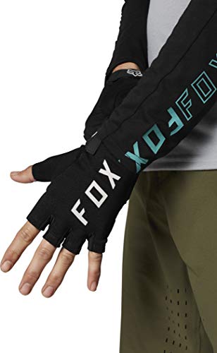 Fox Racing Ranger Gel Short Finger Mountain Bike Glove, Black, Small