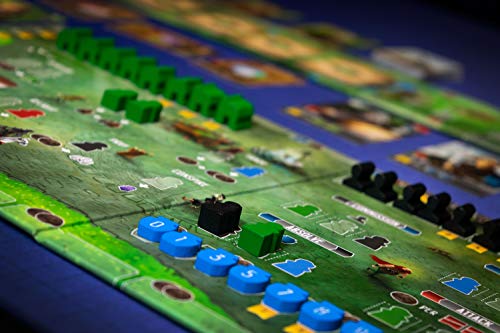 Paladins of The West Kingdom Strategy Board Game, 1-4 Players, Ages 12 and Up, 90-120 Min Play Time, Most Victory Points Win, Build Outposts, Fortifications, Commission Monks, and Confront Outsiders