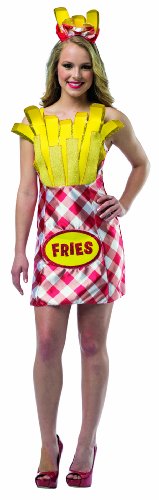 Rasta Imposta Women's Foodies French Fries Dress, Multi, One Size