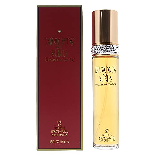 Women's Perfume by Elizabeth Taylor, Diamonds and Rubies, Eau De Toilette Spray, 1.7 Fl Oz
