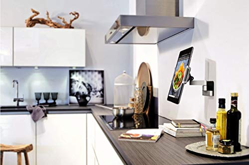 Vogel's TMS 1030 Full-motion tablet wall mount for all tablets from 7-13 inch | Swivels up to 180º (left/right) | Can be tilted up to 15º | Also fits iPad and Samsung Galaxy Tab| Black