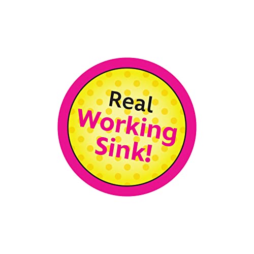 Minnie's Happy Helpers Magic Sink Set, Pretend Play Working Sink, Kids Kitchen Set Toys, by Just Play, Multi-color