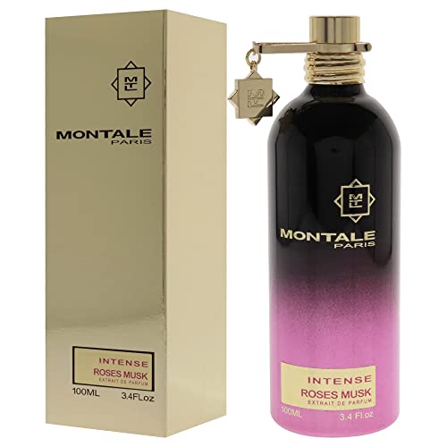 MONTALE Extrait De Parfum Spray, Intense Roses Musk, 3.4 Fl Oz