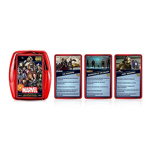 Top Trumps Marvel Cinematic Universe Quiz Game