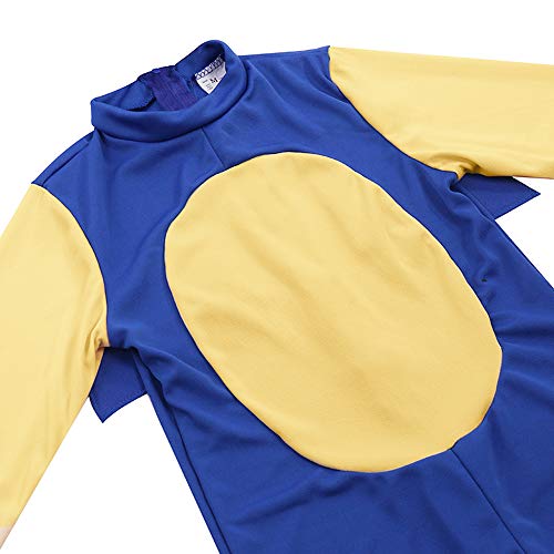 Yakogy Kids Hedgehog Costumes Cosplay Onesie Suit Halloween Dress Up Bodysuit Jumpsuit,L