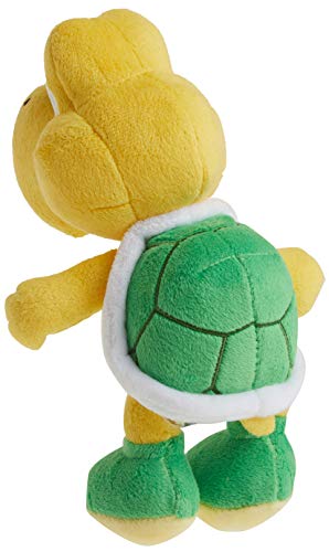 Little Buddy Super Mario All Star Collection 1425 Koopa Troopa Stuffed Plush, 7',Multi-Colored