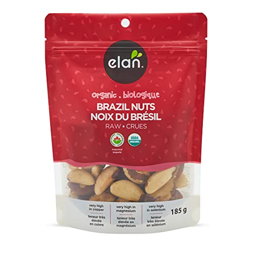 ELAN Organic Raw Brazil Nuts, 52 Oz, Non-GMO, Vegan, Gluten-Free
