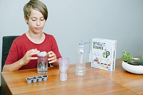 4M Toysmith: Green Science Kits Weather Science Kit, Exciting Activity to Help you Understand How our Weather Works, STEM, Mini Observatory, For Boys and Girls Ages 8 and up