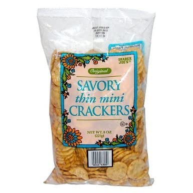 Trader Joe's Original Savory Thin Mini Crackers (4 Pack)