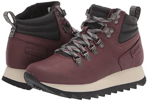 Merrell womens Alpine Hiker Hiking Boot, Burgundy, 6.5 US