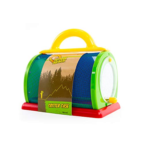 Outdoor Discovery Critter Case by Toysmith - Backyard Nature Exploration To Catch and Release Bugs and Insects to Study Up Close