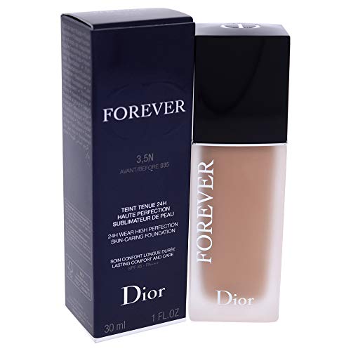 Dior Forever by Christian Dior 24h Skin Caring Foundation 3, 5n Neutral Spf 35 Before # 035, 1.0 Ounce