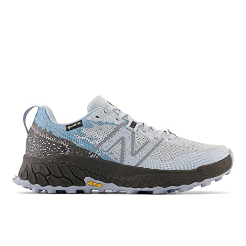 New Balance Women's Fresh Foam X Hierro V7 Trail Running Shoe, Starlight/Blacktop/Light Arctic Grey, 6.5
