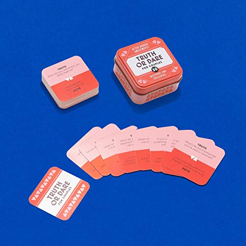 After Dinner Amusements: Truth or Dare for Couples: 50 Questions and Challenges (Sexy Date Night Card Game for Couples, Naughty Adult Game for Couples)