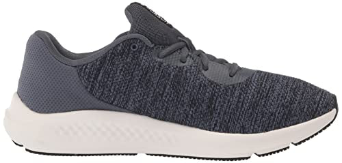 Under Armour Men's Charged Pursuit 3 Twist Running Shoe, (401) Downpour Gray/Downpour Gray/White, 11.5