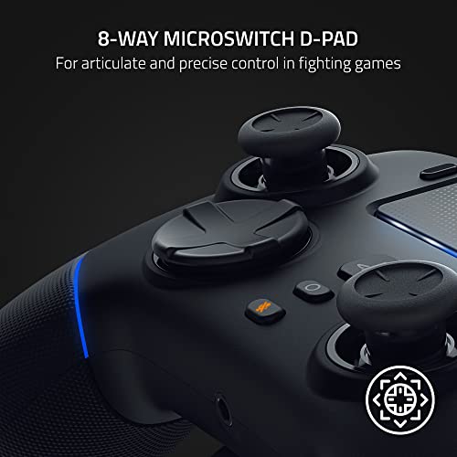 Razer Wolverine V2 Pro Wireless Gaming Controller for PlayStation 5 / PS5, PC: Mecha-Tactile Action Buttons - 8-Way Microswitch D-Pad - HyperTrigger - 6 Remappable Buttons - Chroma RGB   - Black