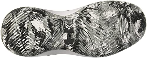 Under Armour Unisex Jet '21 Basketball Shoe, (006) Black/White/Metallic Gold, 8.5 US Men