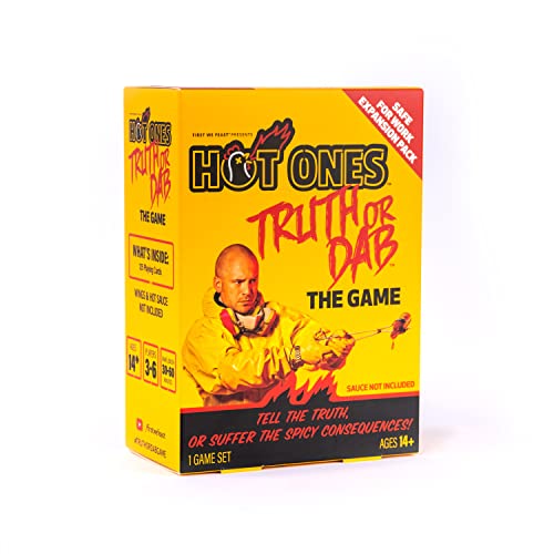 Hot Ones Truth Or Dab The Game - Safe for Work Expansion Pack - No Sauce Included (Ages 14+)