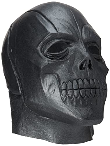 Rubie's mens Arkham City Adult Deluxe Overhead Latex Black costume masks, Multi, One Size US