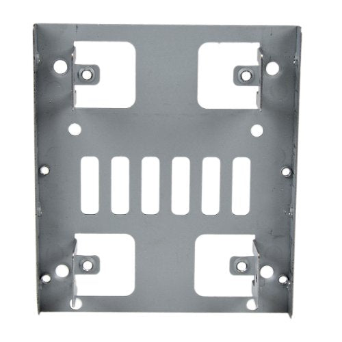 StarTech.com 2.5' to 3.5' SATA Hard Drive Mounting Bracket Kit - Dual SATA SSDs/HDDs Mounting Bracket for Mounting Bay (BRACKET25X2) Steel