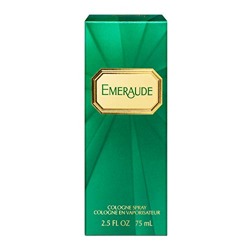Emeraude Eau de Cologne Spray, Vegan Formula, Perfume, Refreshing Sophisticated Scent, 2.5oz