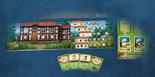 Hallertau Board Game - Expert Level Strategy, Farming, and Resource Management Game for Kids and Adults, Ages 12+, 1-4 Players, 50-140 Minute Playtime, Made by Lookout Games