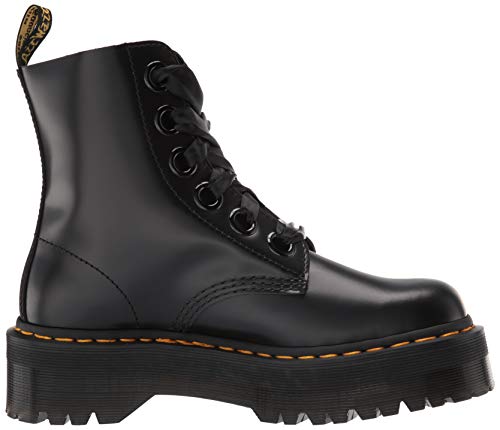 Dr. Martens Women's Molly Fashion Boot, Black Buttero, 7