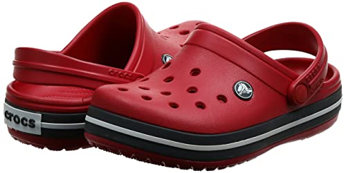 Crocs unisex adult Men's and Women's Crocband Clog, Pepper, 8 Women 6 Men US