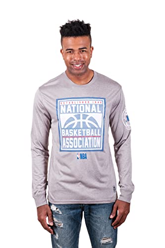 NBA Men's Super-Soft Active Long Sleeve T-Shirt