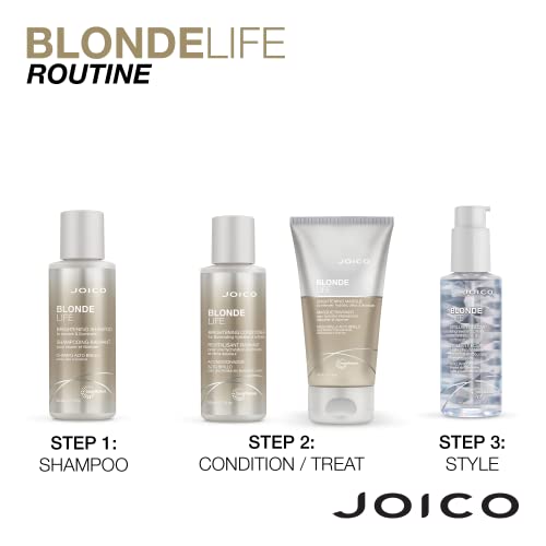 Blonde Life Brightening Conditioner | For Blonde Hair | Illuminate Hydration and Softness | Add Softness and Smoothness | Sulfate Free | With Monoi and Tamanu Oil | 1.7 Fl Oz