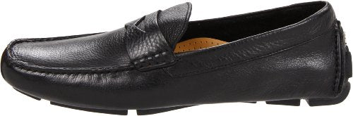 10 US Cole Haan mens Howland Penny loafers shoes, Black Tumbled