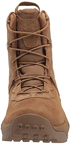 Under Armour Men's Micro G Valsetz Lthr Military and Tactical Boot, Coyote (200)/Coyote, 13 M US