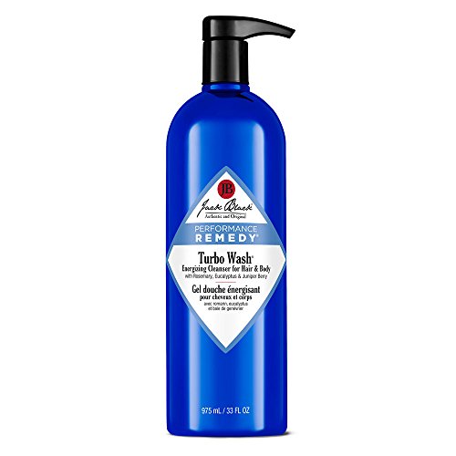 Jack Black Turbo Wash Energizing Cleanser for Hair and Body - 33 Fl Oz