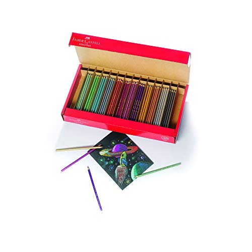 Faber-Castell - Metallic Colored EcoPencils School Pack - Premium Art Supplies For Kids (20 Sets of 12 Colors)