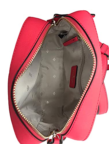 Kate Spade New York Leather Newbury Lane Cammie Crossbody Shoulder Bag, Watermelon Gelato