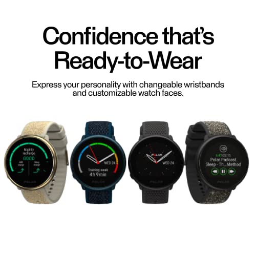 Polar Ignite 2 - Fitness Smartwatch with Integrated GPS - Wrist-Based Heart Monitor - Personalized Guidance for Workouts, Recovery and Sleep Tracking - Music Controls, Weather, Phone Notifications