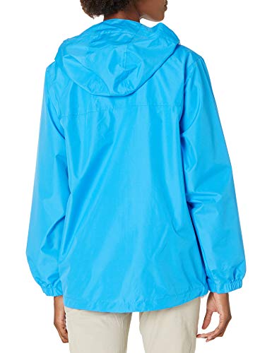 FROGG TOGGS Women's Java Toadz 2.5 Ultra Light Waterproof Breathable Rain Jacket, Blue, Small