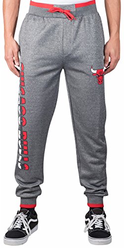 Ultra Game NBA Men's Soft Fleece Active Jogger Sweatpants