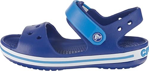 Crocs Kids' Crocband Sandals, Cerulean Blue/Ocean, 12 Little Kid