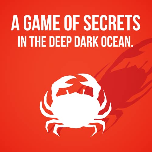 You've Got Crabs by Exploding Kittens - A Card Game Filled with Crustaceans and Secrets - Family-Friendly Party Games For Adults, Teens and Kids