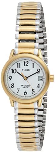 Timex Women's T2H491 Easy Reader 25mm Two-Tone Stainless Steel Expansion Band Watch