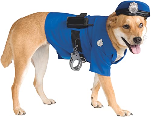 Rubie's Police Dog Pet Costume, Small