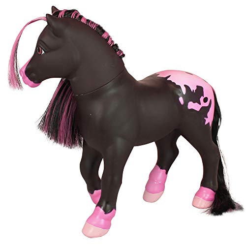 Breyer Horses Color Changing Bath Toy | Jasmine the Horse | Black / Pink with Surprise White | 7' x 7.5' | Toy | Ages 2+ | Model #7105