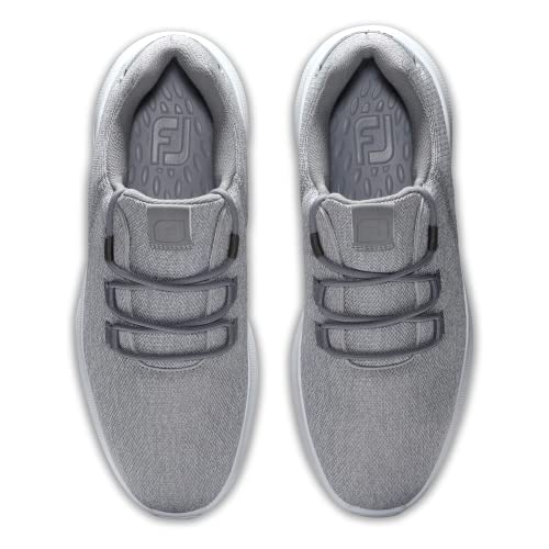 FootJoy Men's Fj Flex Coastal Previous Season Style Golf Shoe, Grey/White, 9